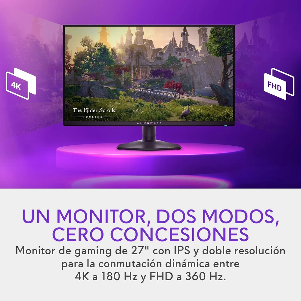 Alienware AW2725QF en detalle