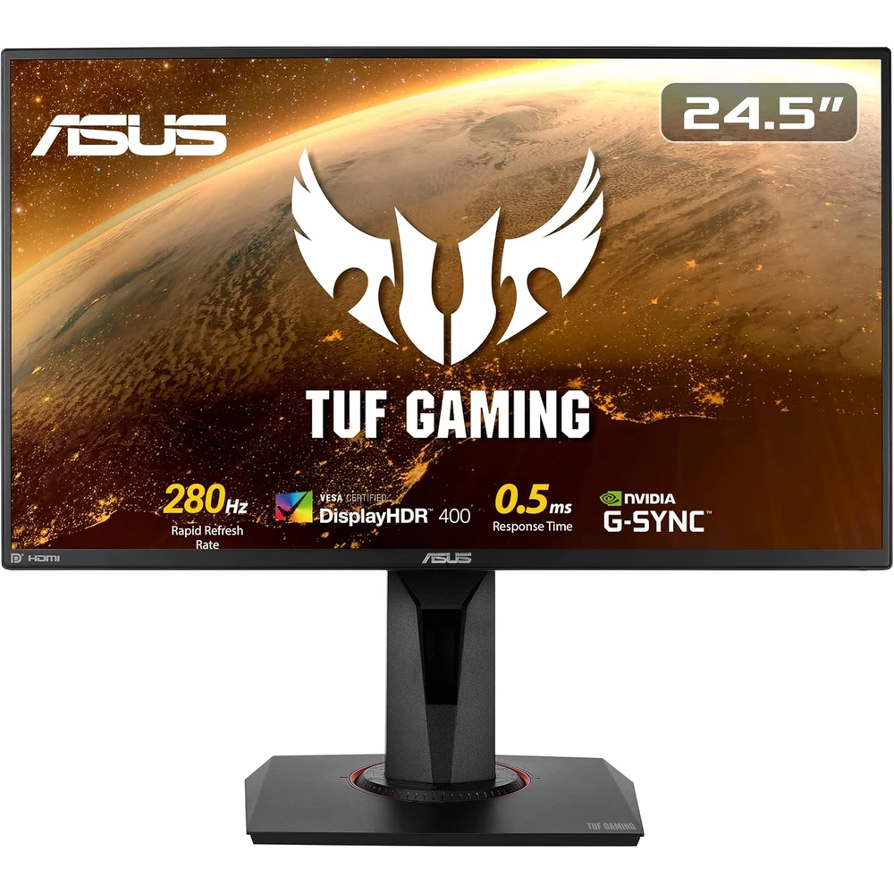 ASUS TUF Gaming VG258QM en detalle