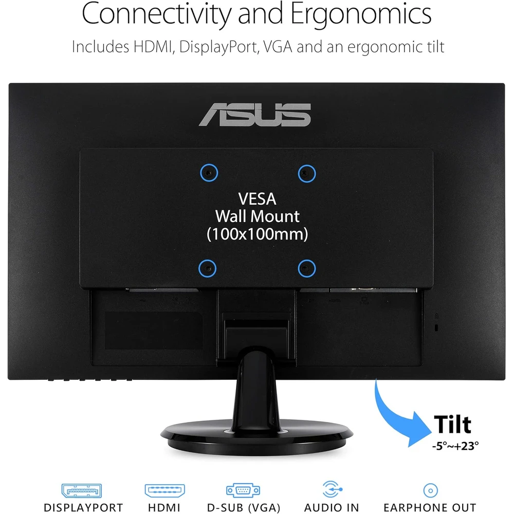 ASUS VA24DQ en detalle