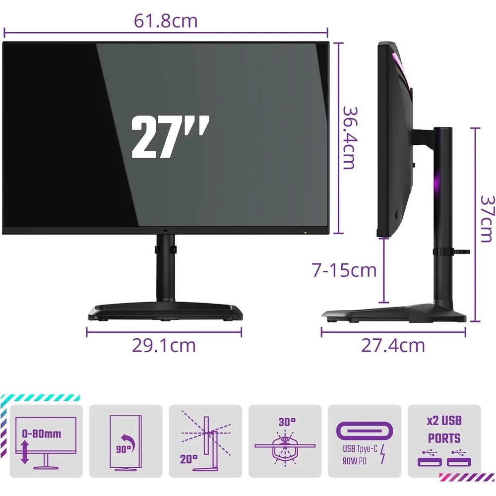 Cooler Master Tempest GP27Q en detalle
