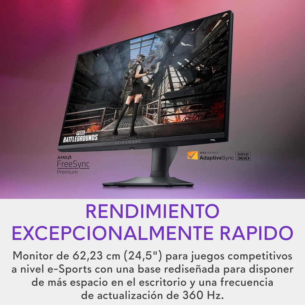 Dell Alienware AW2523HF en detalle