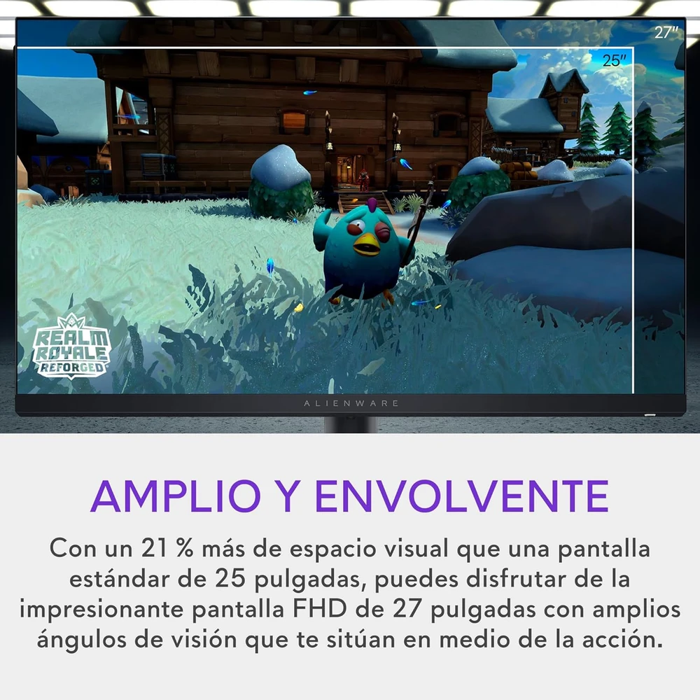 Dell Alienware AW2724DM en detalle