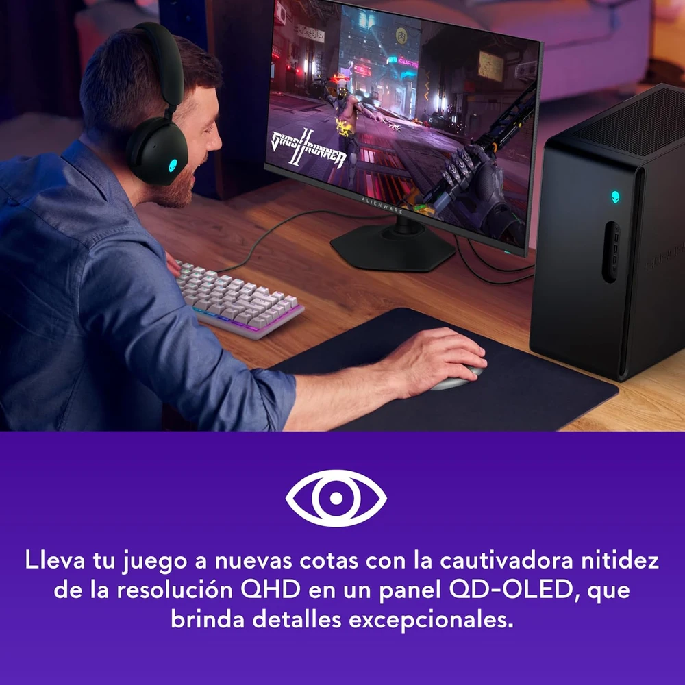 Dell Alienware AW2725DF en detalle