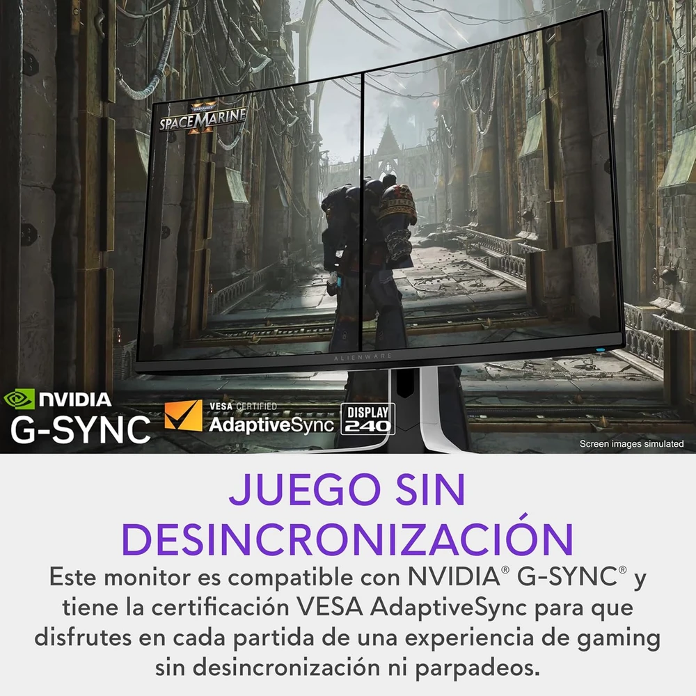 Dell Alienware AW3225QF en detalle