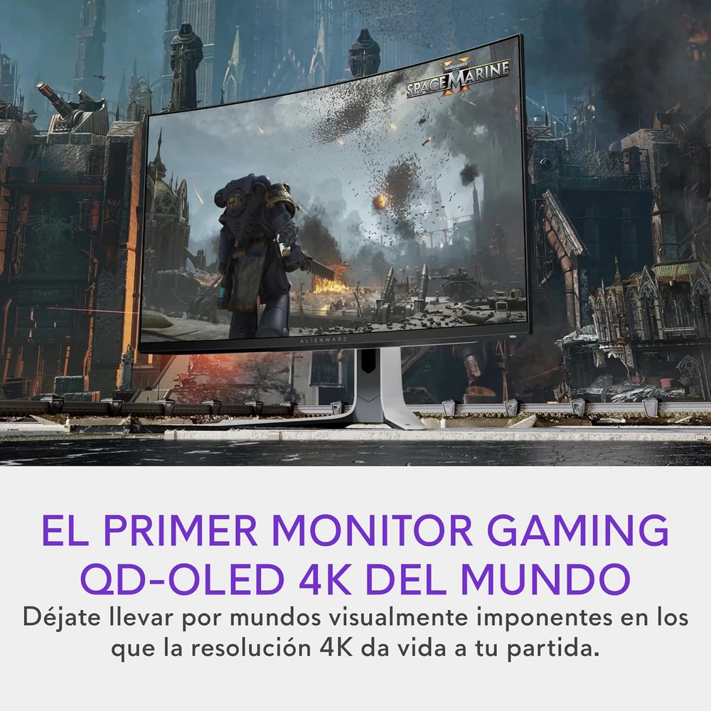 Dell Alienware AW3225QF en detalle