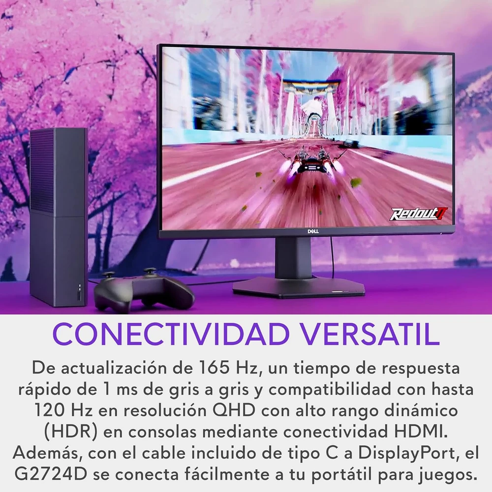 Dell G2724D en detalle