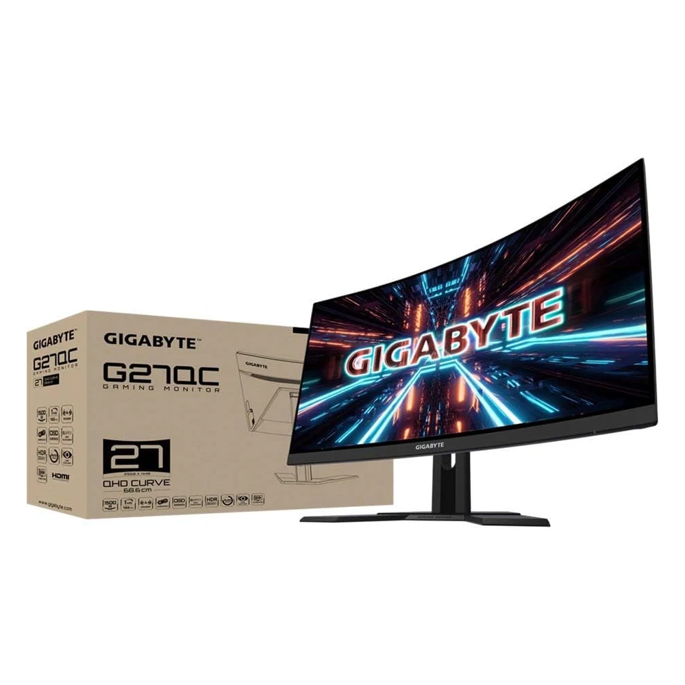 Gigabyte G27QCA en detalle