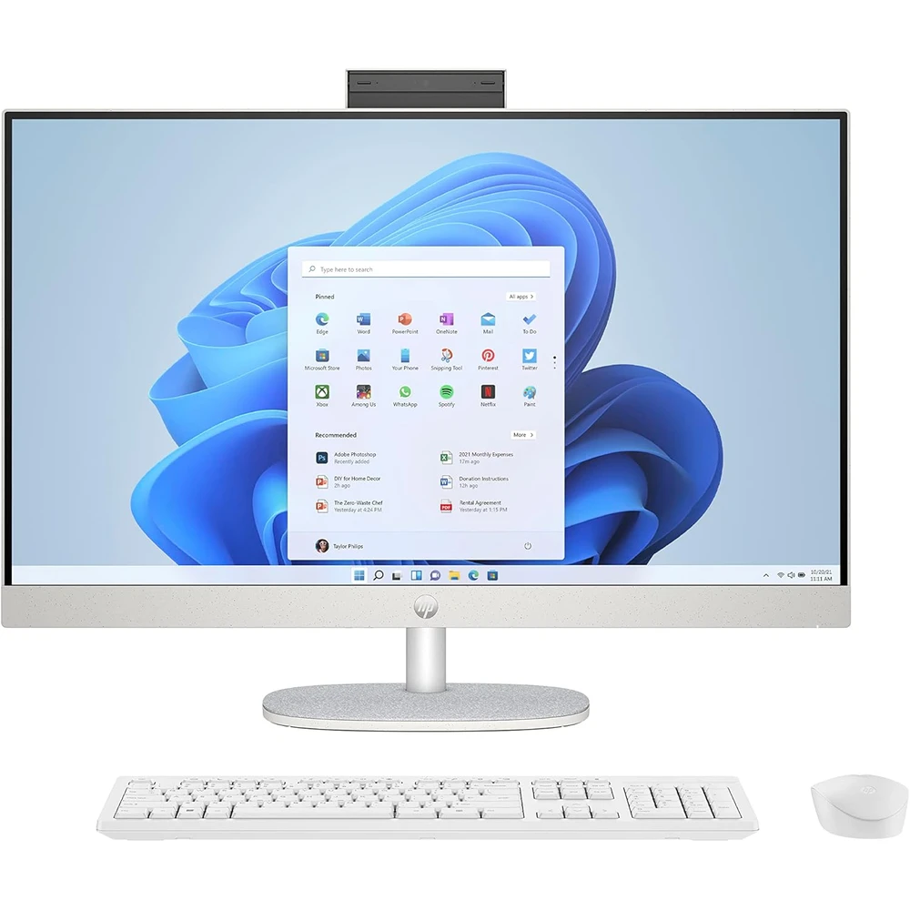 HP 27-cr0001sl All-in-One en detalle