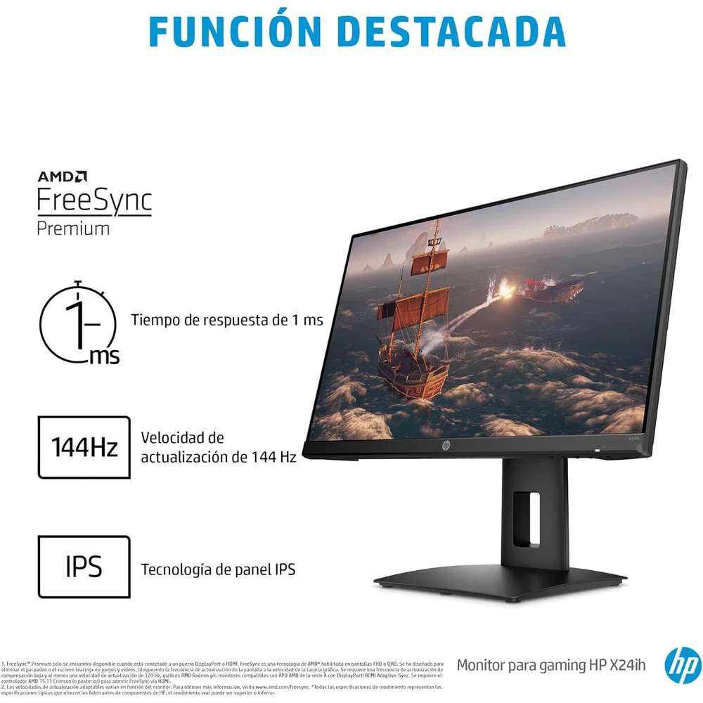 HP X24i en detalle