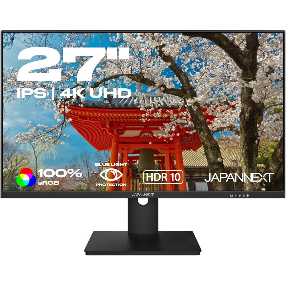 JAPANNEXT Monitor 27 IPS 4K