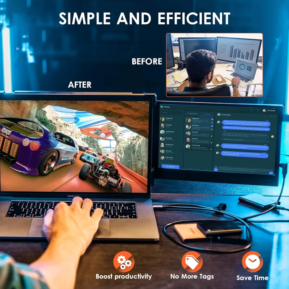 KEFEYA Monitor en detalle