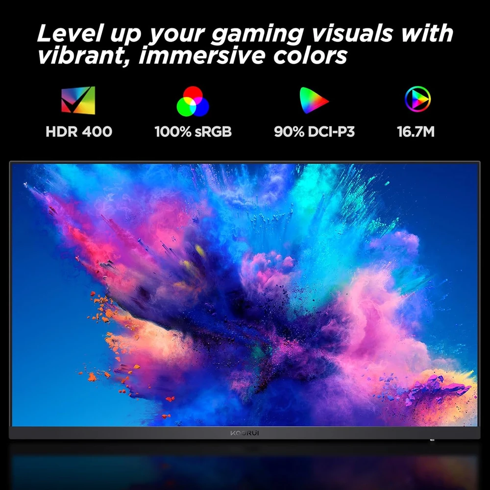 KOORUI 27 Gaming en detalle