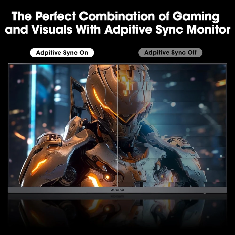 KOORUI Gaming Monitor 27 en detalle