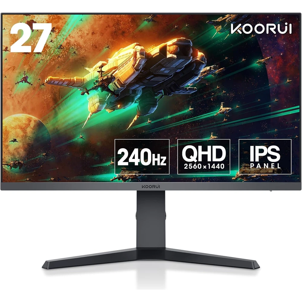 KOORUI Gaming Monitor 27 en detalle