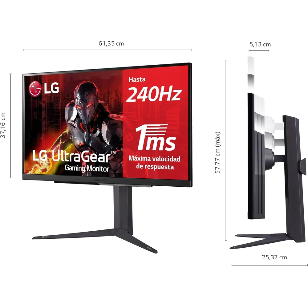 LG 27GR83Q en detalle