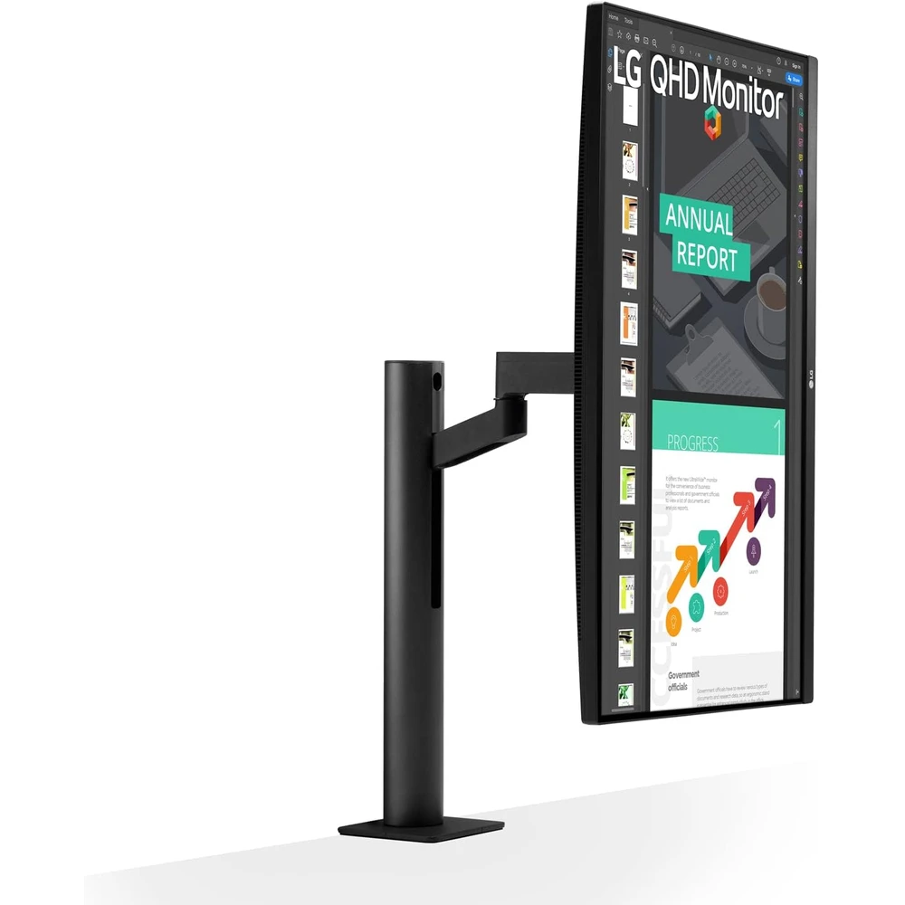 LG 27QN880-B Monitor en detalle