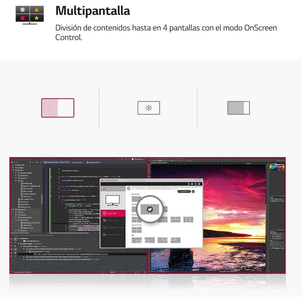 LG 29WQ600 en detalle