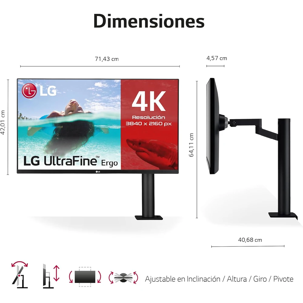 LG 32UN880P en detalle