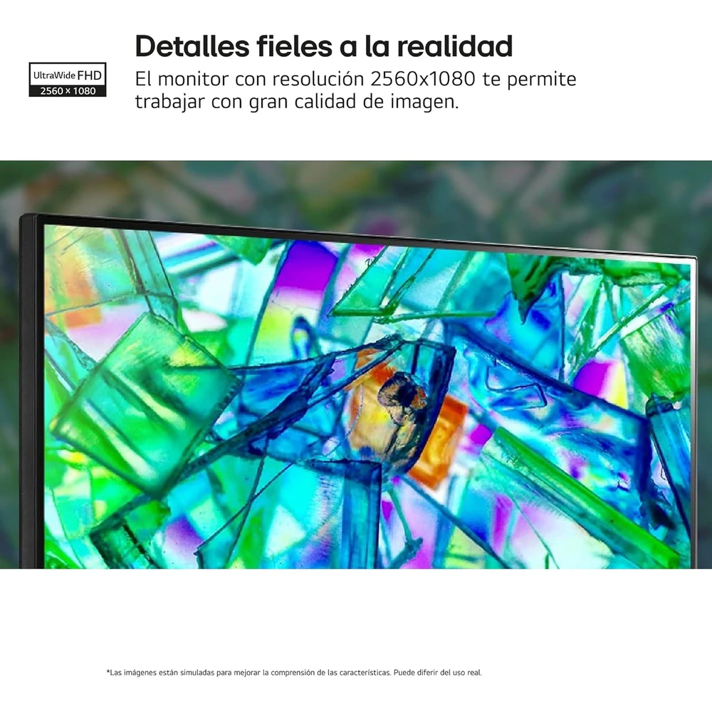 LG 34WQ500-B Monitor en detalle