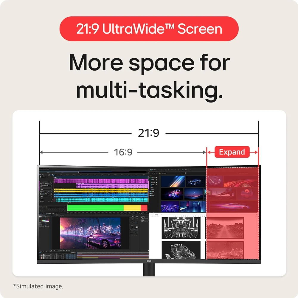 LG 40WP95C en detalle