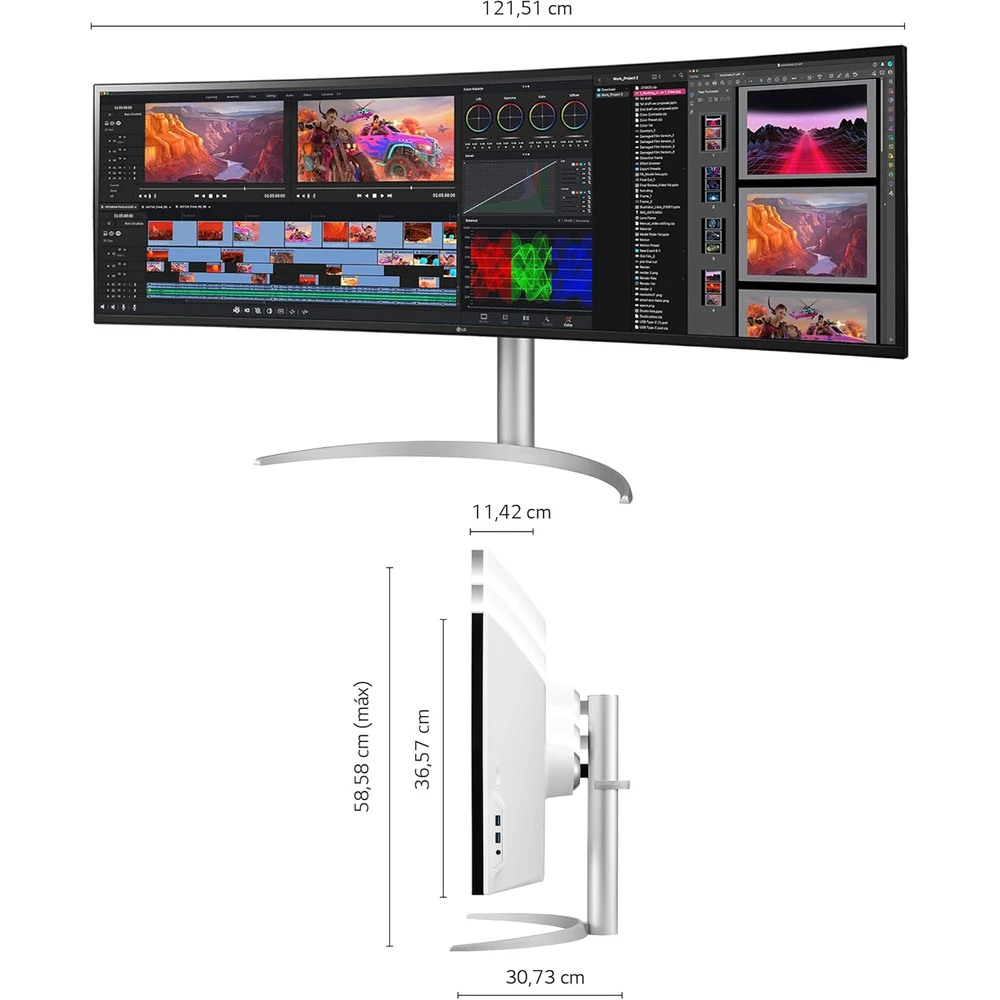 LG 49WQ95C en detalle