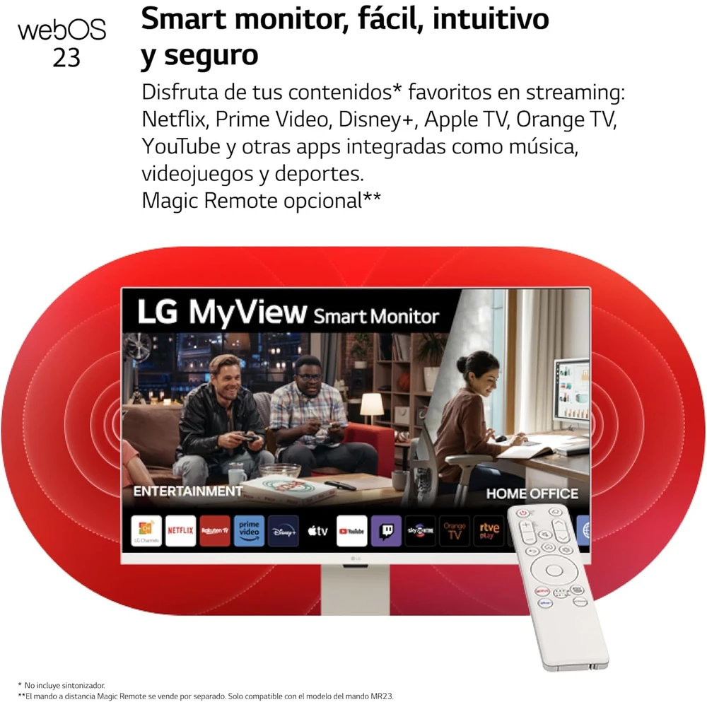 LG MyView 32SR83U en detalle