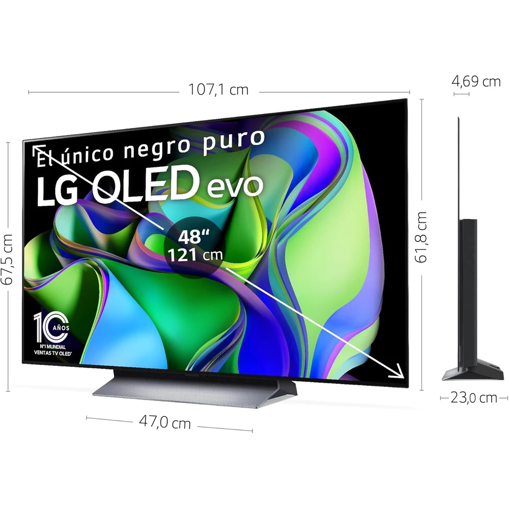 LG OLED48C3 en detalle