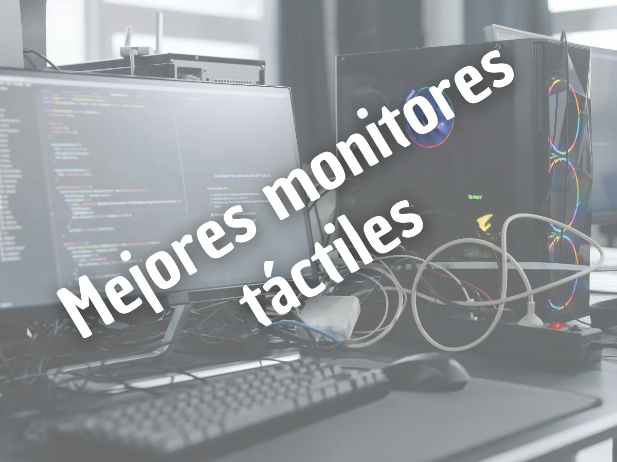 Monitor táctil interactivo