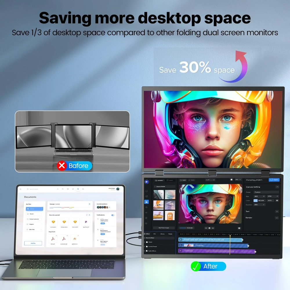 Newsoul Monitor 18.5 en detalle