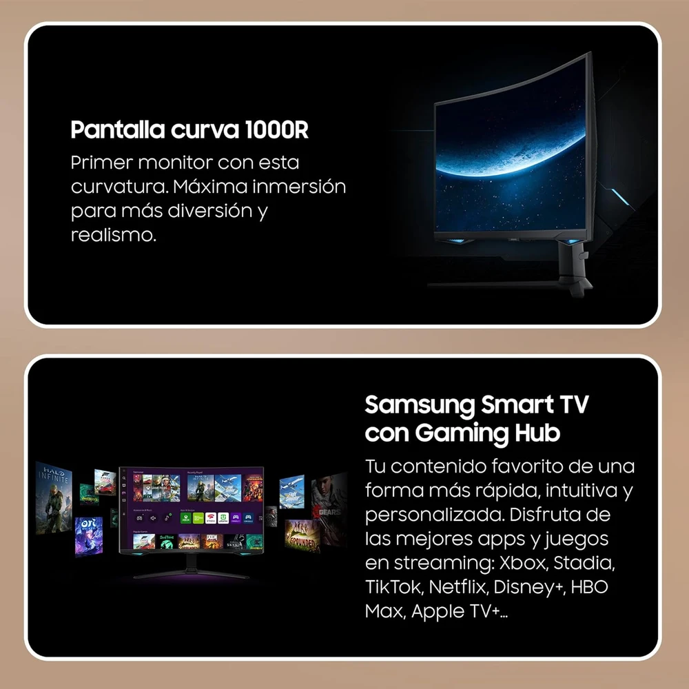 Samsung Odyssey G65B S32BG65 en detalle