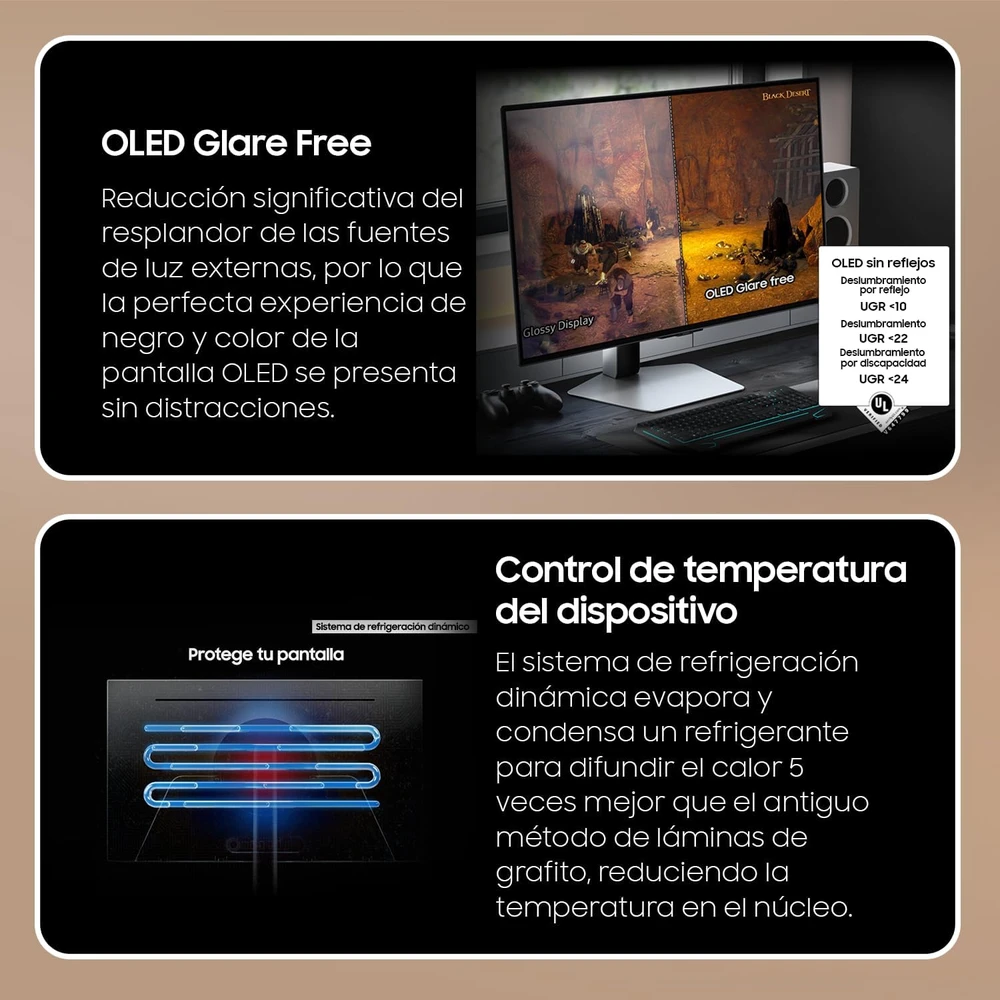 Samsung Odyssey OLED G8 en detalle