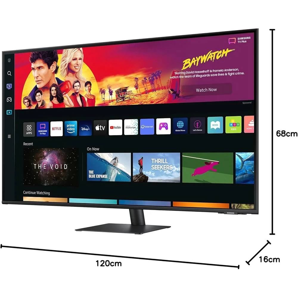 Samsung Smart Monitor M7 S43BM70 en detalle