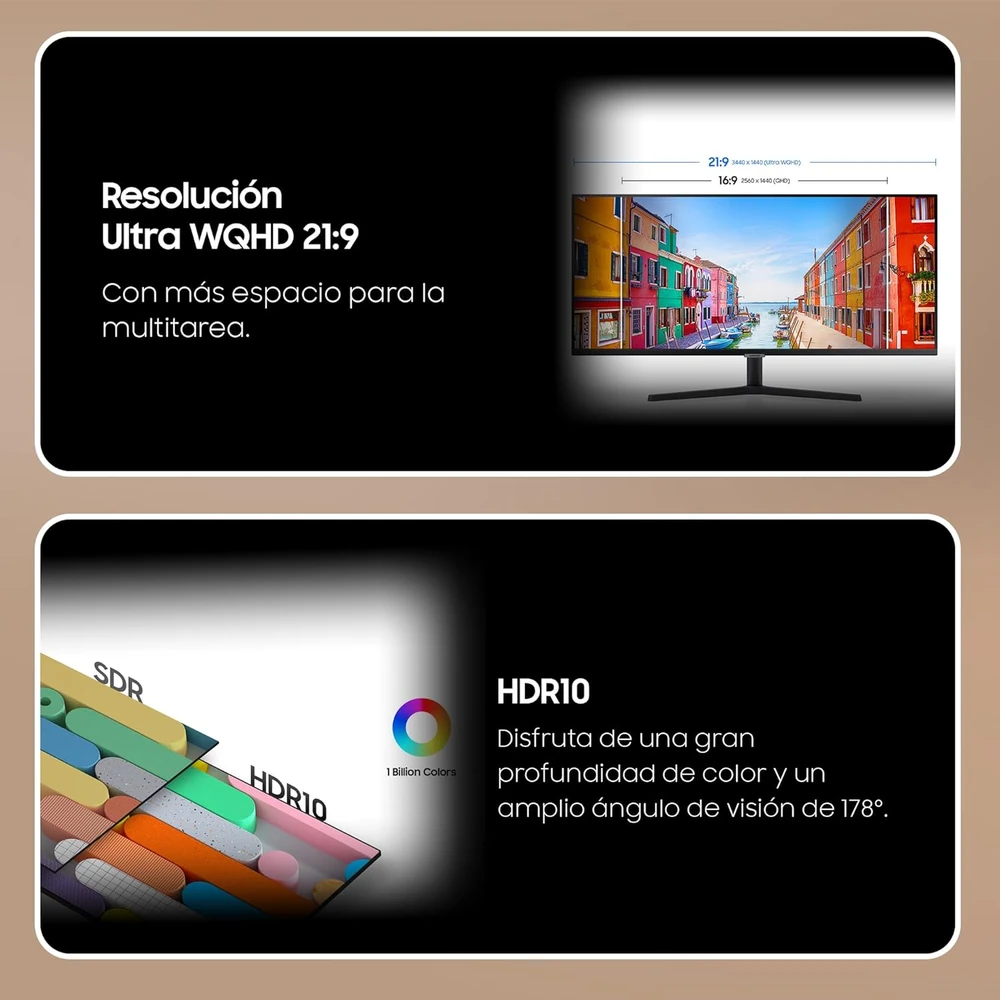 Samsung ViewFinity S50GC en detalle