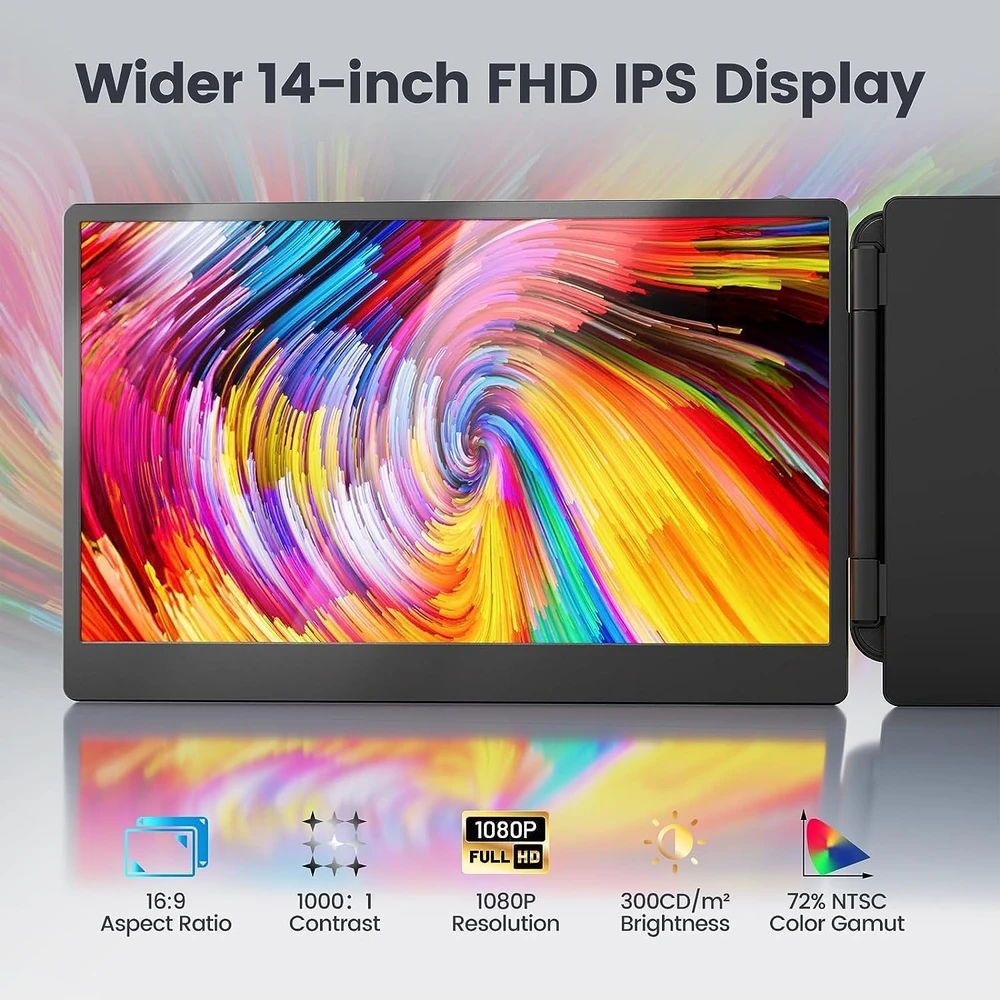 Teamgee Monitor Portátil en detalle