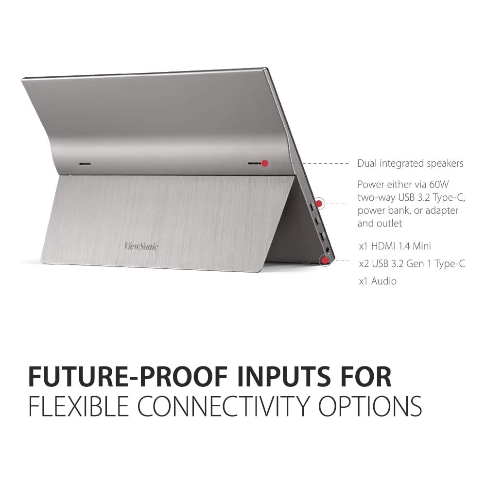 ViewSonic VG1655 en detalle