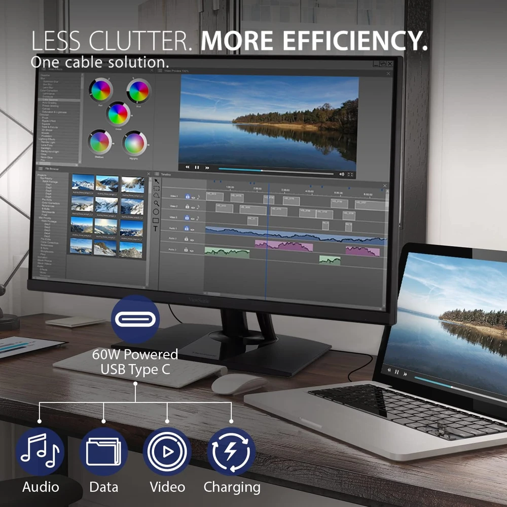 ViewSonic VP3256-4K en detalle