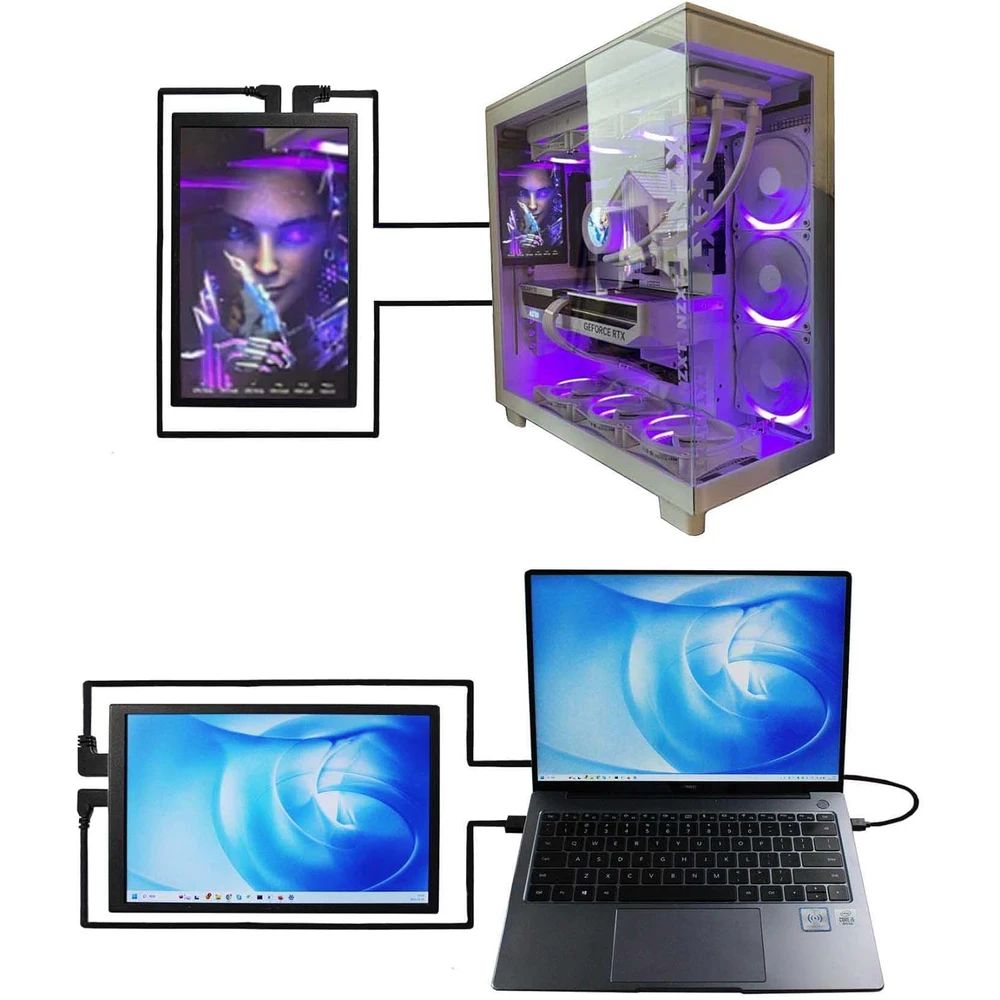 VSDISPLAY 8 pulgadas IPS en detalle