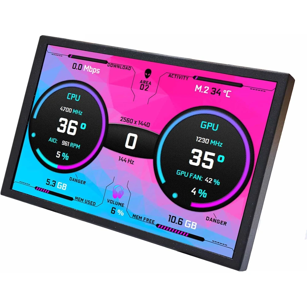 VSDISPLAY 8 pulgadas IPS