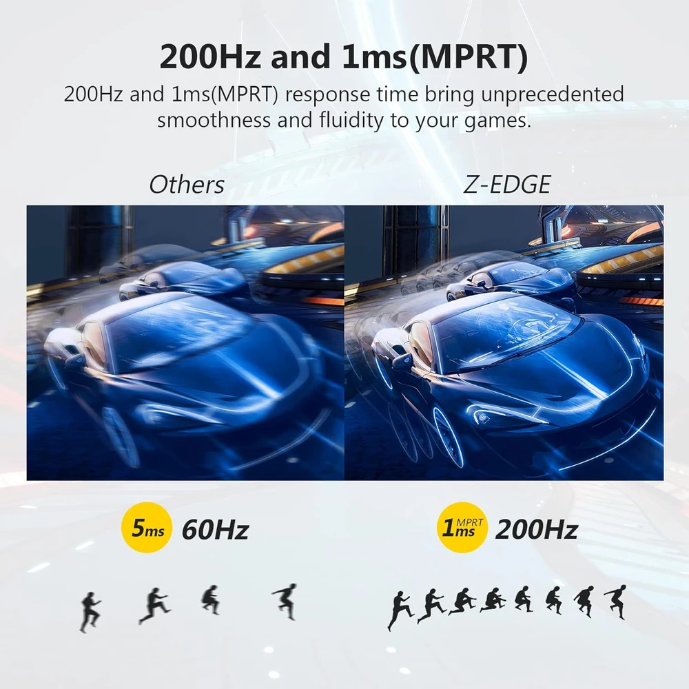 Z-Edge Monitor Gaming 30 pulgadas en detalle
