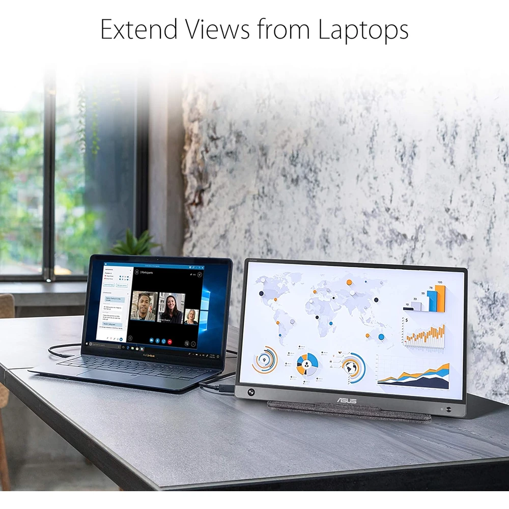 ZenScreen MB165B en detalle